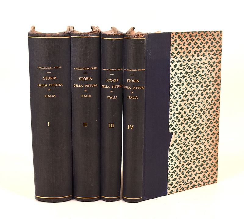 Cavalcaselle, G.B. - Crowe, J. A.: Storia della pittura in Italia dal secolo II al secolo XVI, 18...