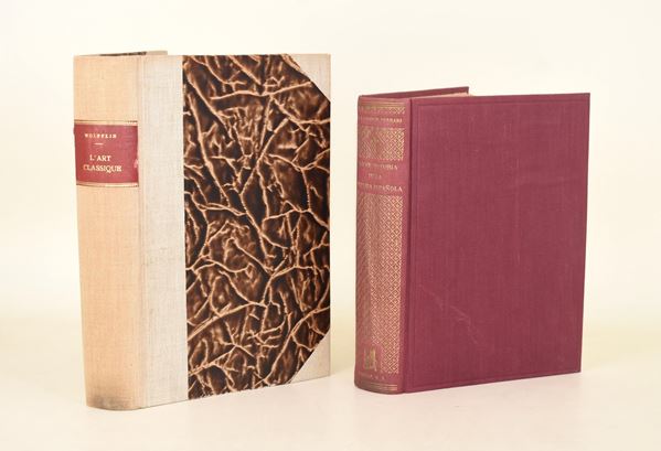 Wölfflin, H.: L’art classique initiation au génie de la renaissance italienne, 1911 / Lafuente Ferrari, Enrique: Breve Historia de la Pintura Española, 1946