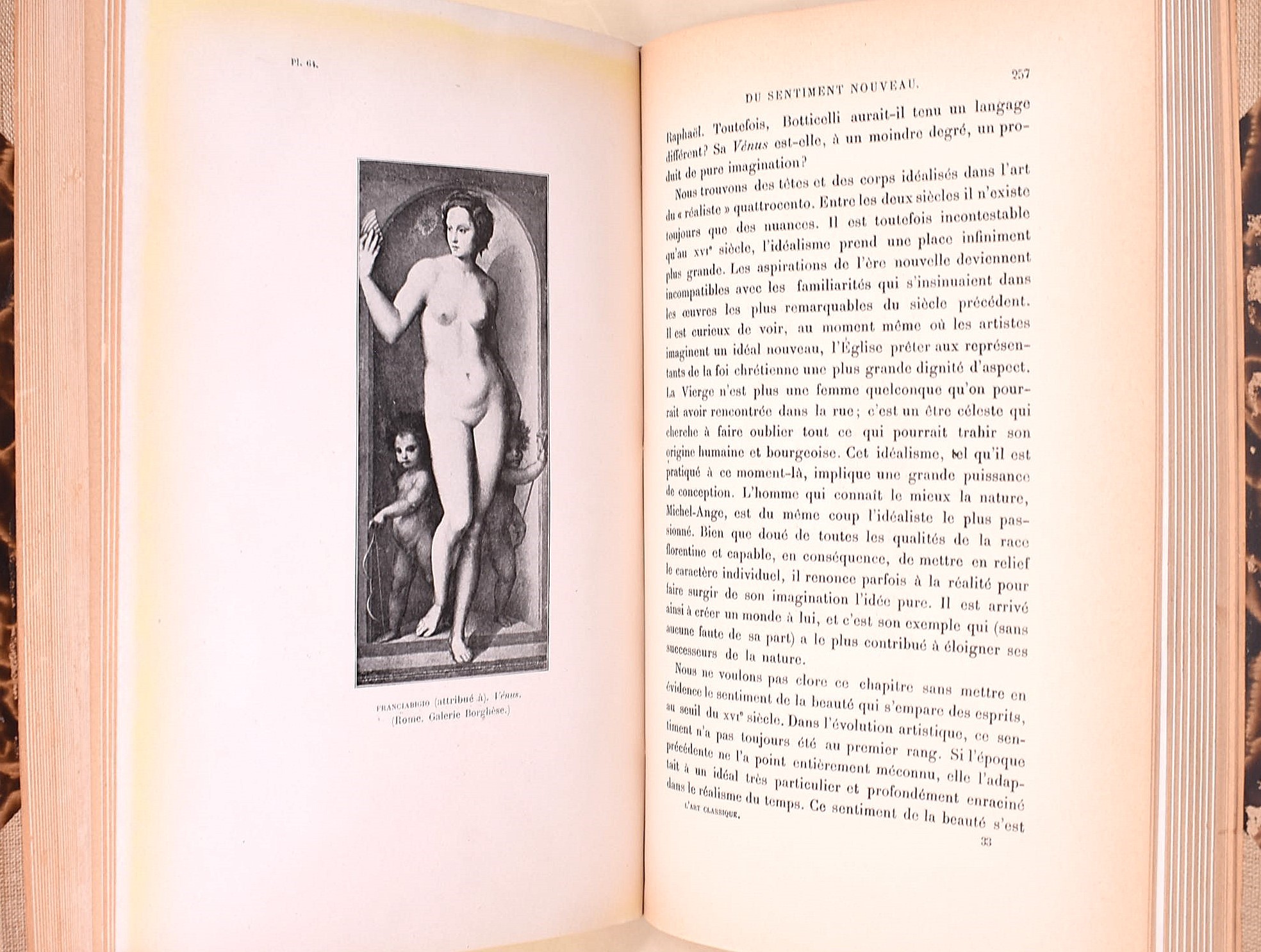 Wölfflin, H.: L’art classique initiation au génie de la renaissance italienne, 1911 / Lafuente Fe...