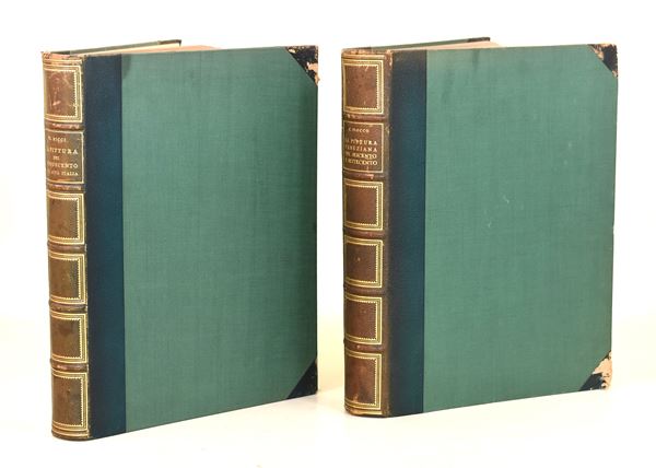 Ricci, Corrado: La pittura del Cinquecento nell’Alta Italia, 1928 / Fiocco, Giuseppe: La Pittura Veneziana del Seicento e Settecento, 1929