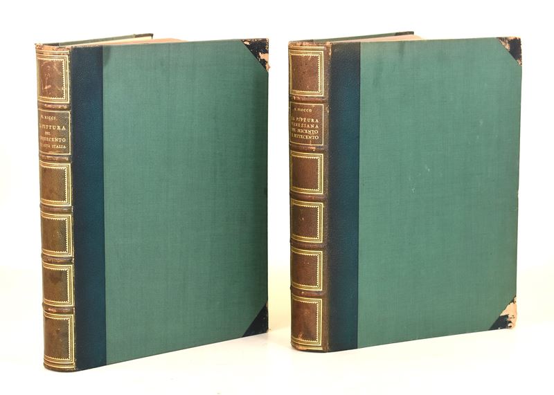 Ricci, Corrado: La pittura del Cinquecento nell’Alta Italia, 1928 / Fiocco, Giuseppe: La Pittura ...
