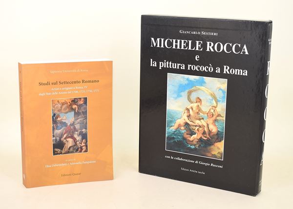 Sestieri, Giancarlo: Michele Rocca e la pittura rococo a Roma con la collaborazione di Giorgio Rusconi, 2004 / Studi sul Settecento Romano. Artisti e Artigiani a Roma, IV dagli Stati delle Anime del 1700, 1725, 1750, 1775, 2023