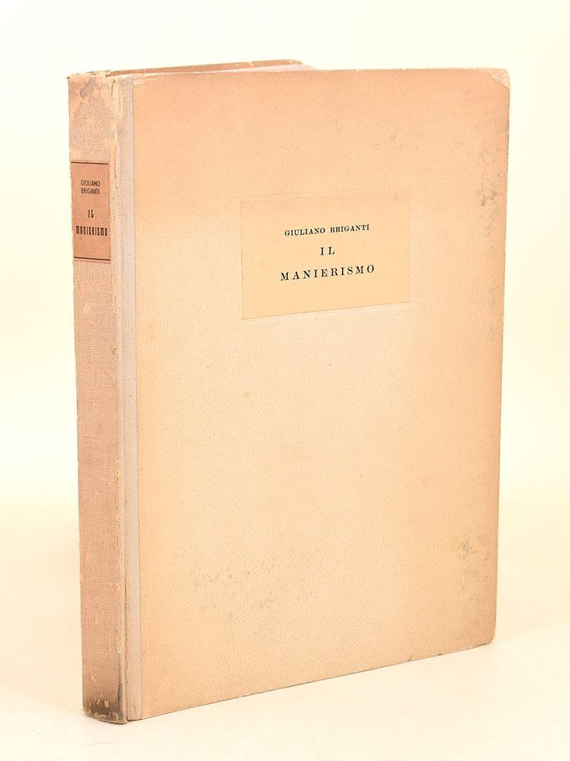 Giuliano Briganti, Il Manierismo, 1945