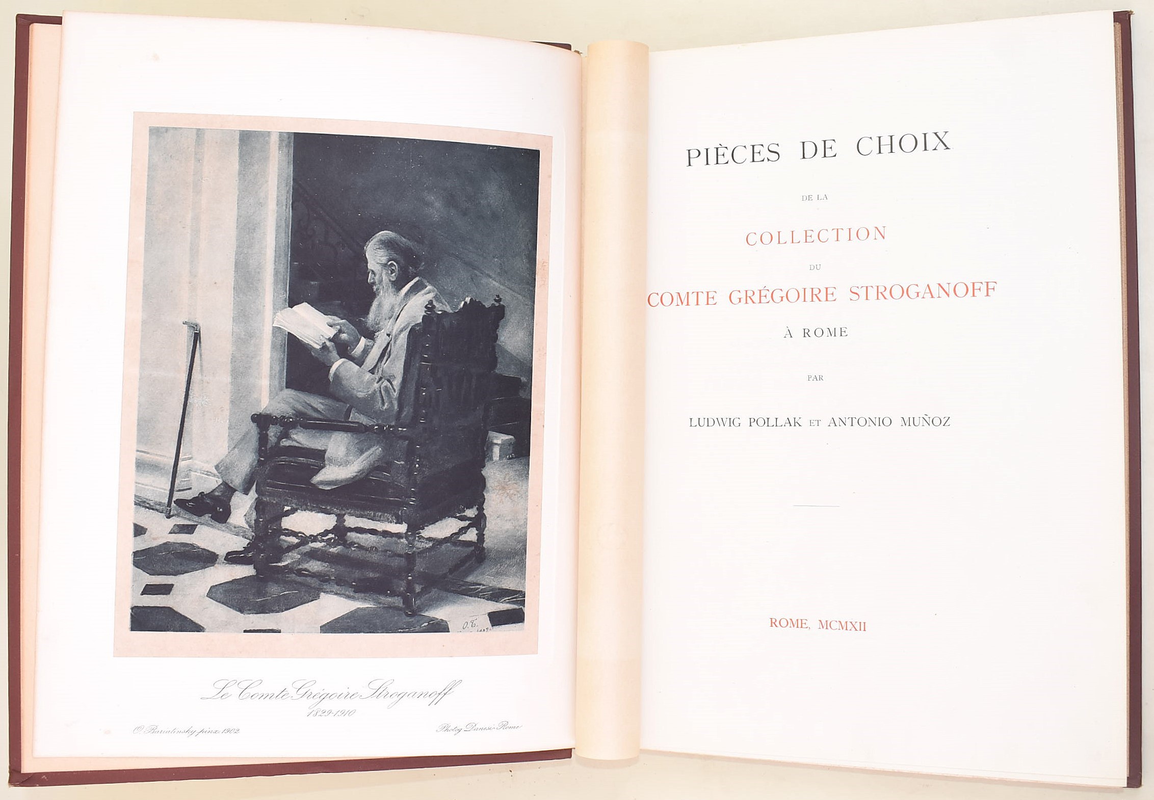 Pollak, Ludwig e Muñoz, Antonio: Pièces de Choix de la Collection Comte Grégoire Stroganoff à Rom...
