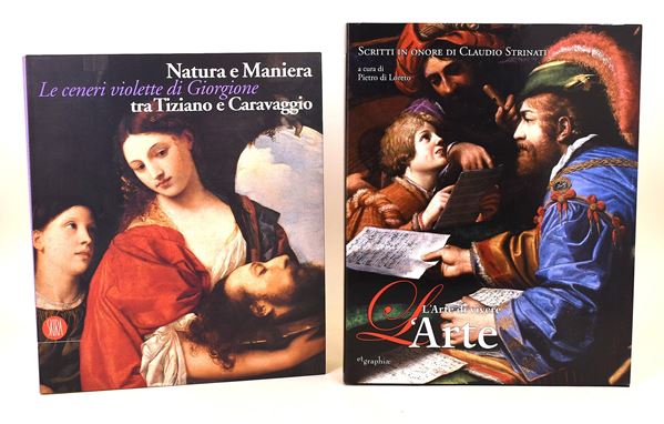 Scritti in onore di Claudio Strinati. L’arte di vivere l’arte, 2018 / Natura e Maniera. Le ceneri violette di Giorgione tra Tiziano e Caravaggio, 2004