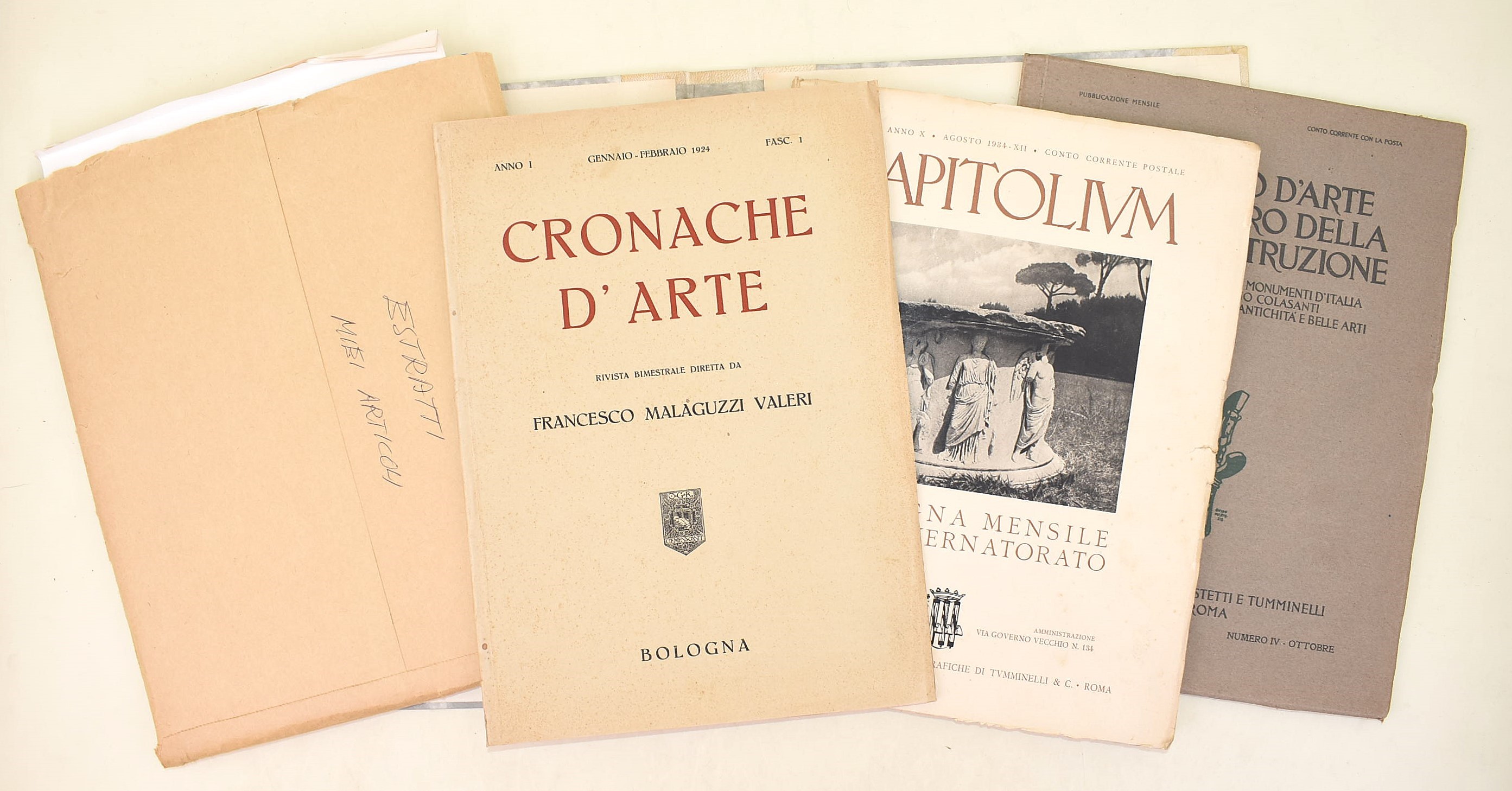 Giancarlo Sestieri, Archivio Sestieri - Riviste d'Arte e Estratti Collezionati