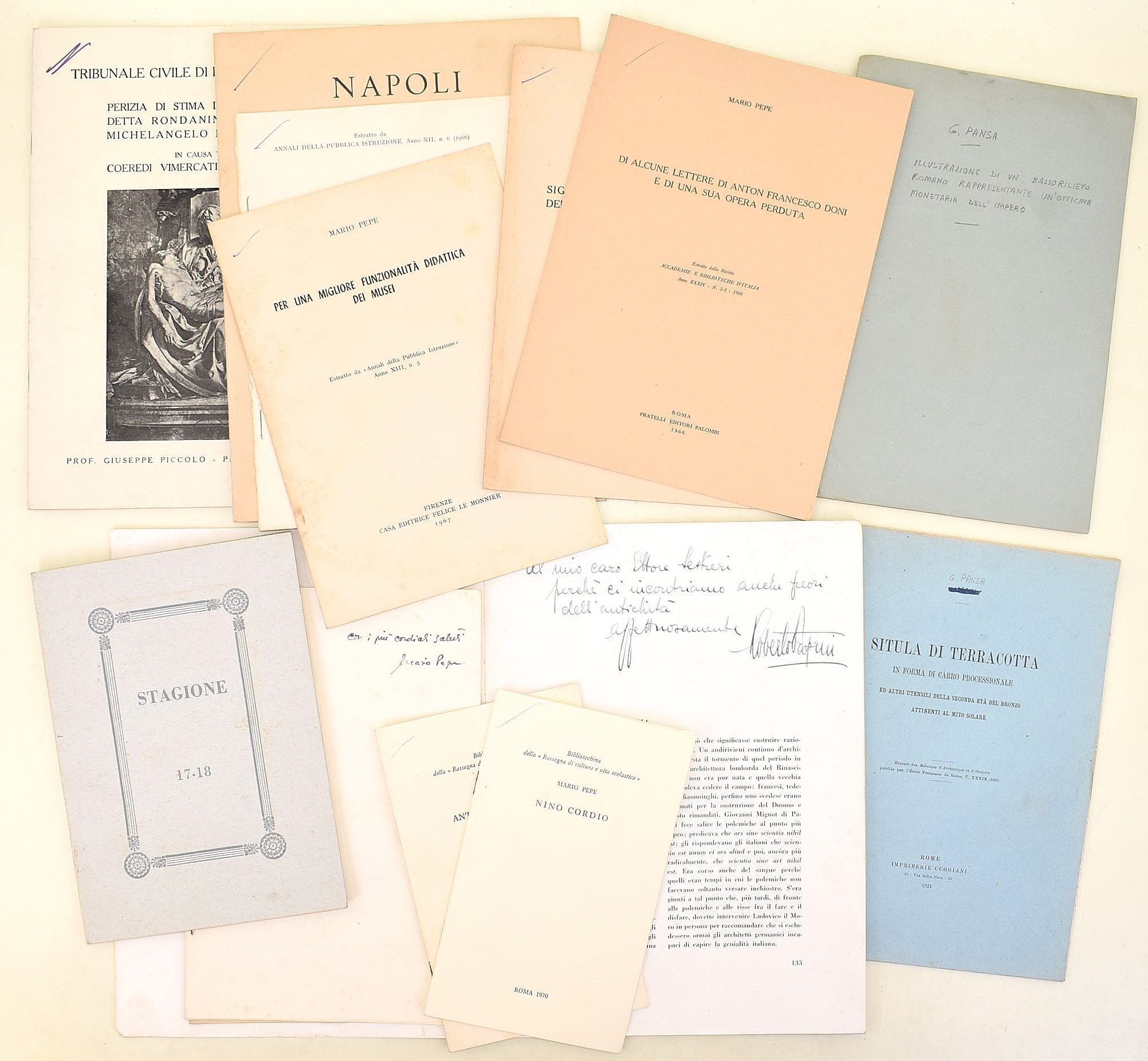 Archivio Sestieri, Miscellanee in 13 custodie