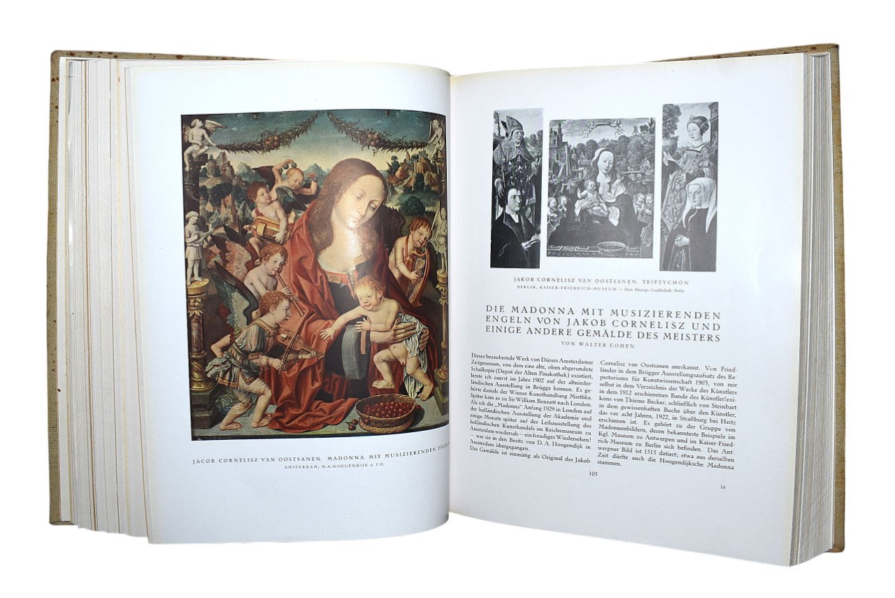 Pantheon. Monatsschirift fuer freunde und Sammler der kunst, 1928, 1930-1936