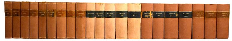 Paragone. Mensile di arte figurativa e letteratura, 1950-1970