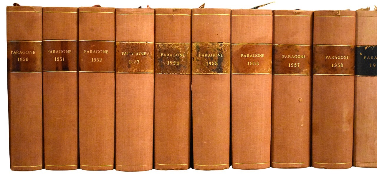 Paragone. Mensile di arte figurativa e letteratura, 1950-1970