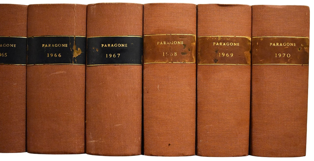 Paragone. Mensile di arte figurativa e letteratura, 1950-1970