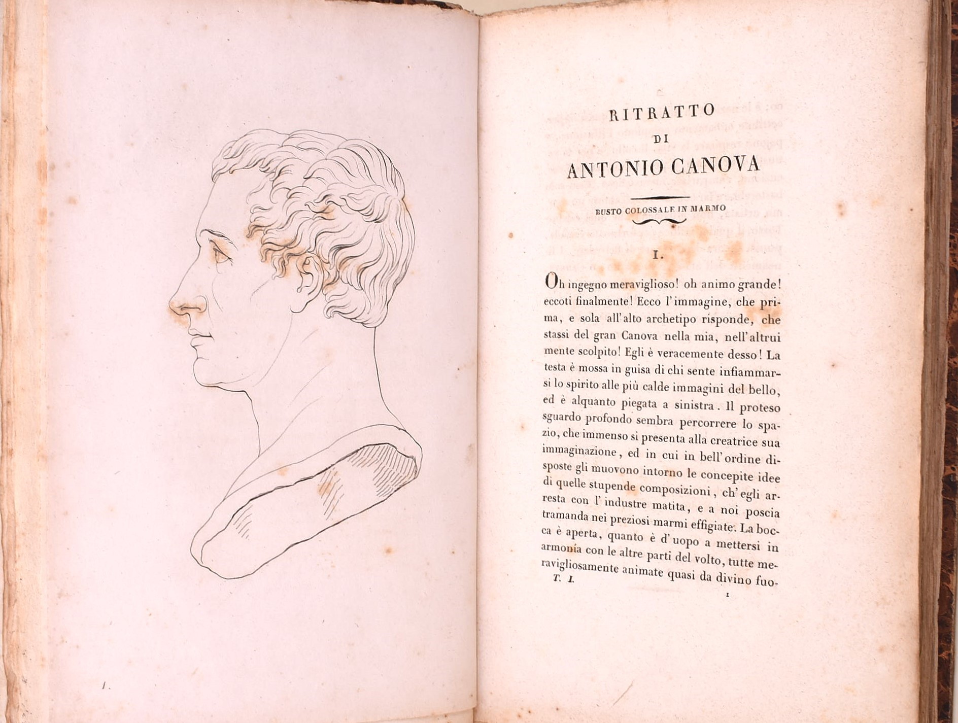 Albrizzi, Isabella: Opere di scultura e di plastica di Antonio Canova descritte da Isabella Albri...