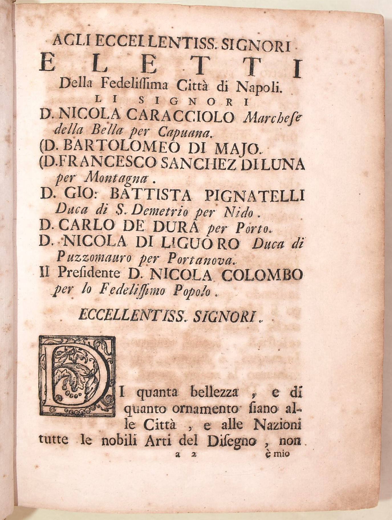 De Dominici, Bernardo: Vite de' pittori, scultori, ed architetti napoletani. Non mai date alla lu...