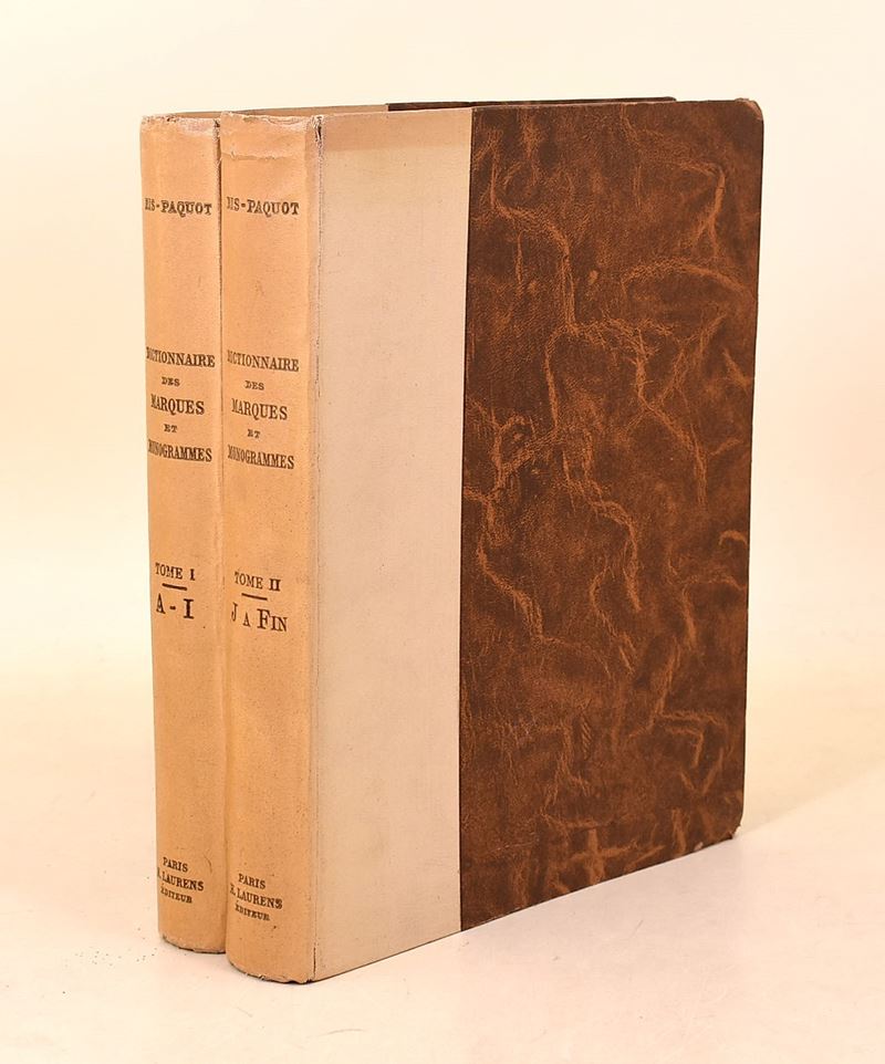 Ris-Paquot: Dictionnaire encyclopédique des Marques & Monogrammes, chiffres, lettres initiales, s...