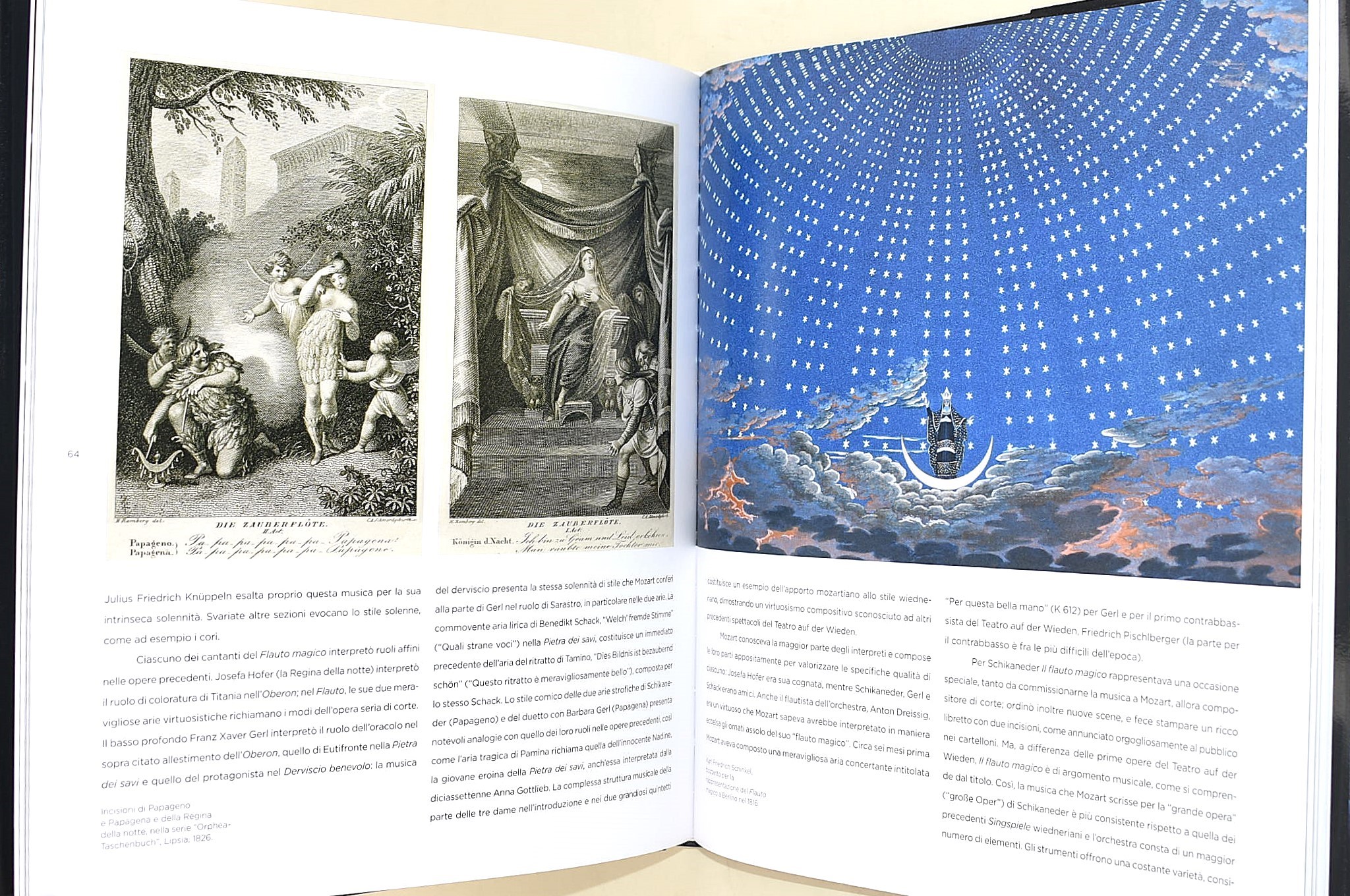 Gioacchino Rossini, Moïse et Pharaon e Wolfgang Amadeus Mozart, Die Zauberflöte. Edizioni illustr...