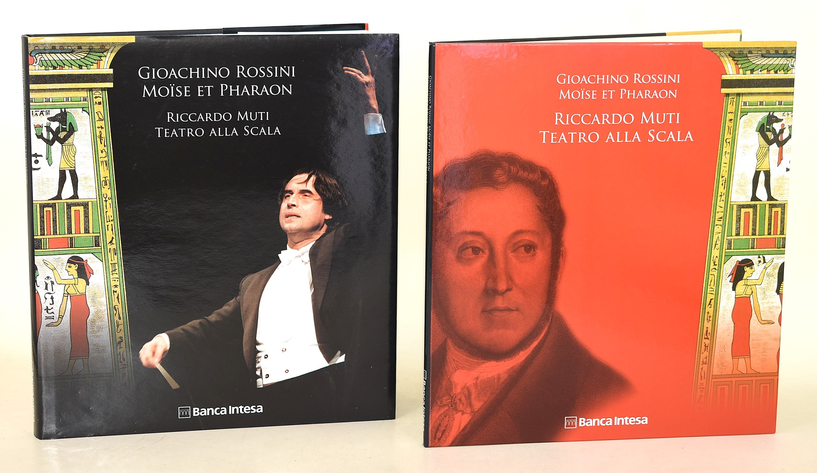 Gioacchino Rossini, Moïse et Pharaon e Wolfgang Amadeus Mozart, Die Zauberflöte. Edizioni illustr...