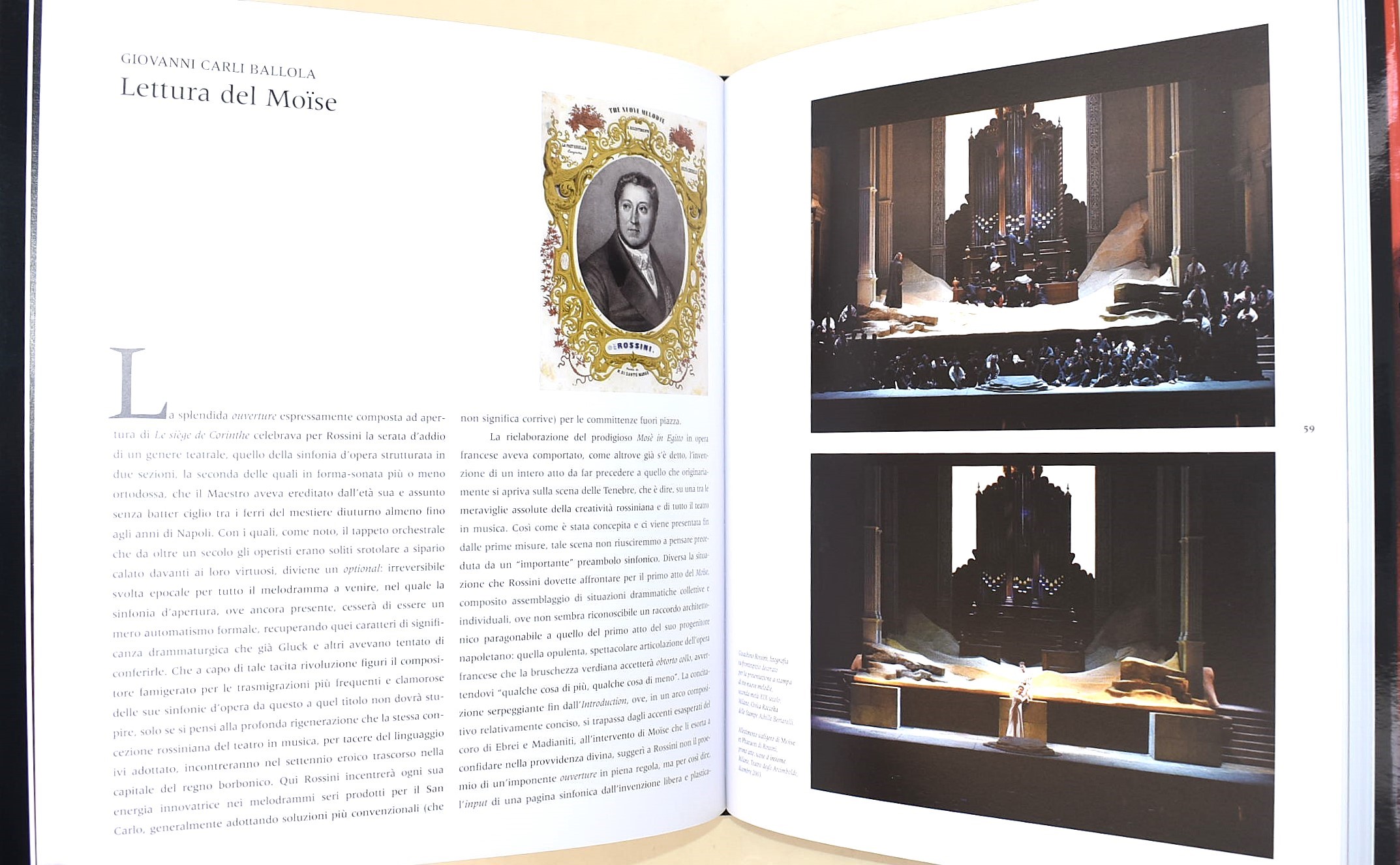 Gioacchino Rossini, Moïse et Pharaon e Wolfgang Amadeus Mozart, Die Zauberflöte. Edizioni illustr...