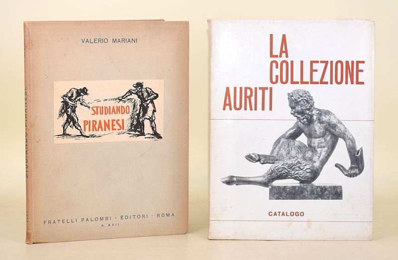 Mariani, Valerio: Studiando Piranesi (1938) e La Collezione Auriti. Catalogo (1964)
