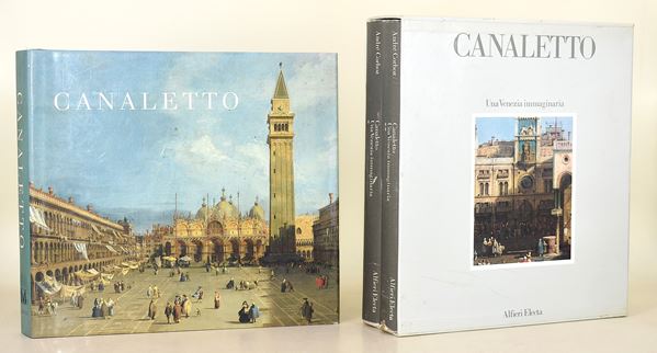 Corboz, André: Canaletto. Una Venezia immaginaria, 1985 /  Canaletto by Katharine Baetjer and J.G. Links, 1989