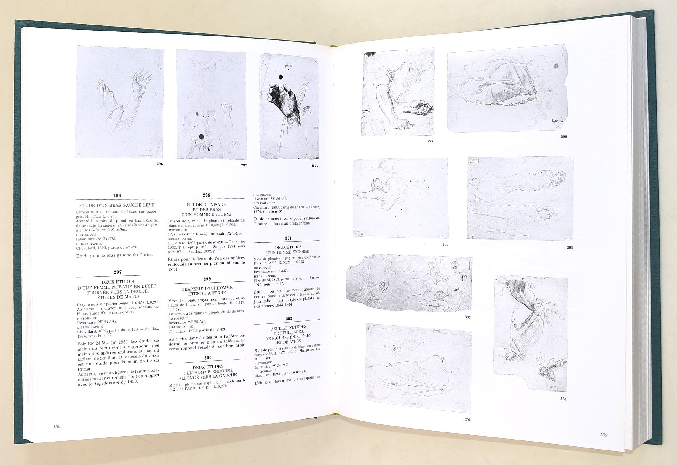 Chassériau, Dessins français du Musée du Louvre, vol. I-II