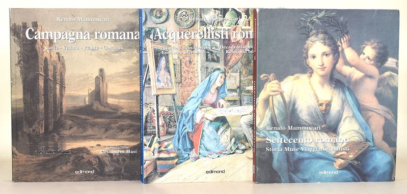 Mammucari, Renato: Tre volumi sulla storia artistica della Campagna romana, 2000-2005