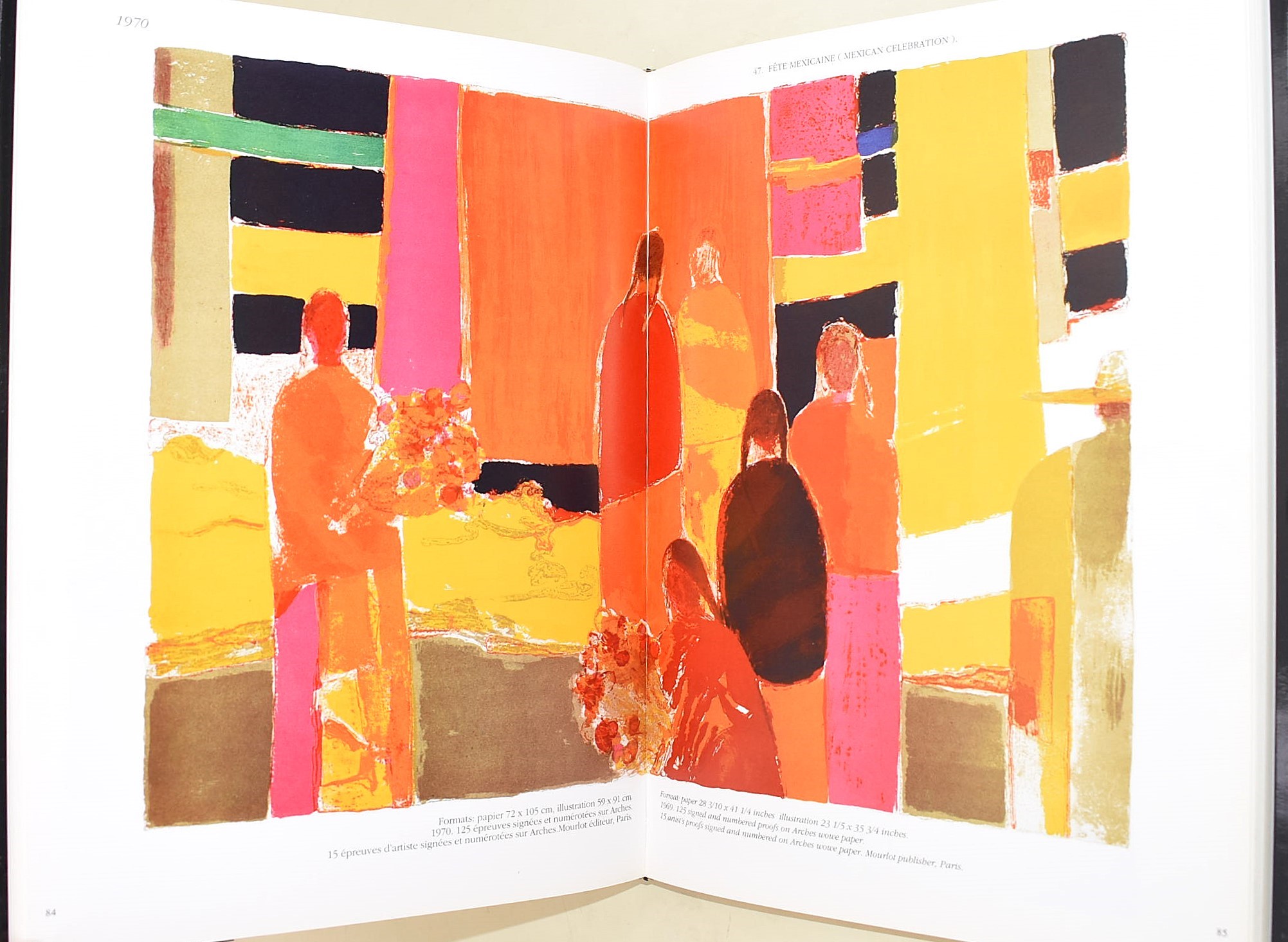 Cathelin, Litografie 1957-1989