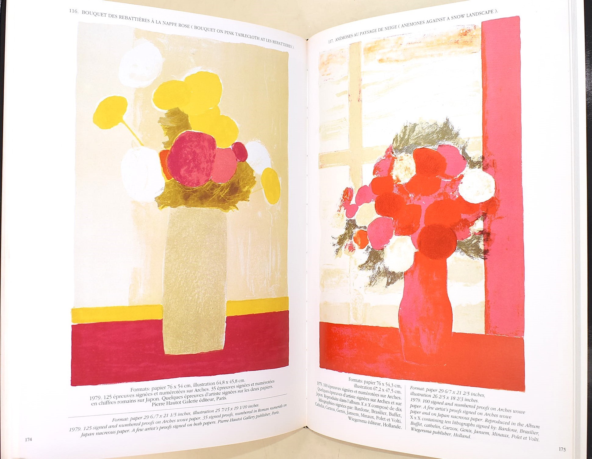 Cathelin, Litografie 1957-1989