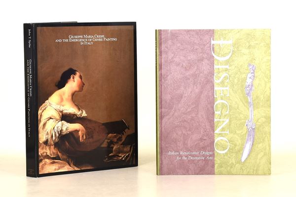 Disegno. Italian Renaissance Designs for the Decorative Arts, 1997 / Spike, John T.: Giuseppe Maria Crespi and the Emergence of Genre Painting in Italy, 1986