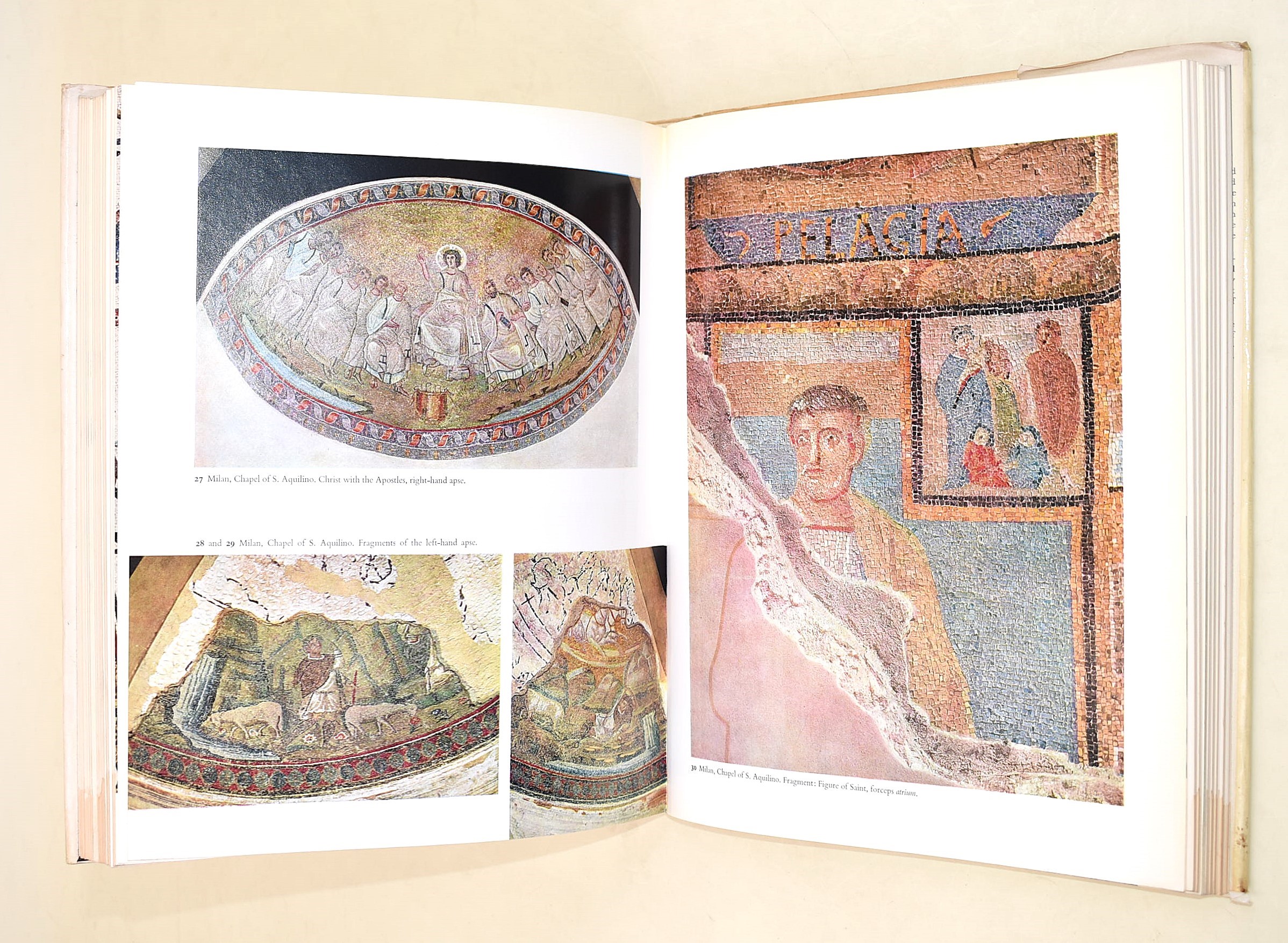 Borsook, Eve: The Mural Painters of Tuscany, 1960 e Dorigo, Wladimiro: Late Roman Painting. A Stu...