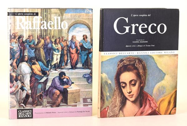 L'opera completa di Raffaello, 1970 / L'opera completa del Greco, 1969