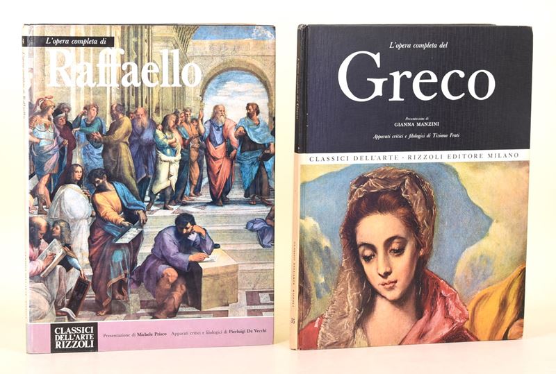 Raffaello, L'opera completa (1970) & El Greco, L'opera completa (1969)