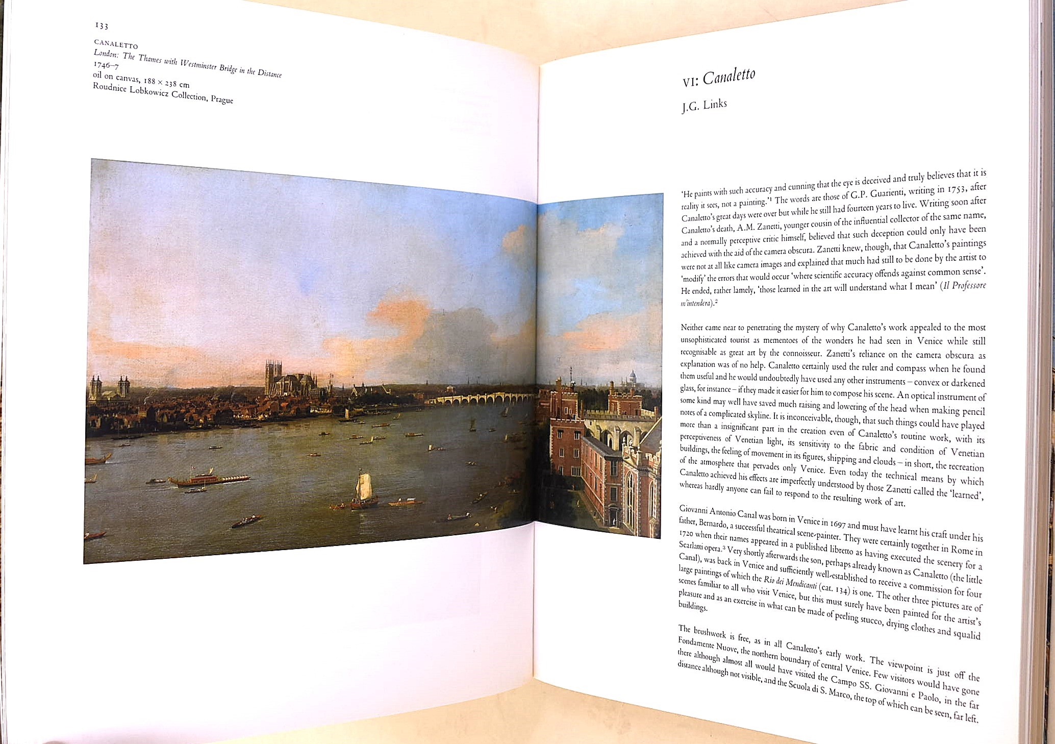 Robison, Andrew: The Glory of Venice. Art in the Eighteenth Century, 1997, In-4° (298x246 mm), Br...