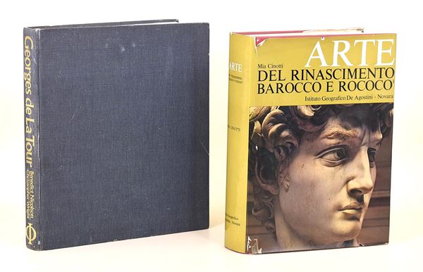 Cinotti, Mia: Arte del Rinascimento Barocco e Rococò, 1970 / Nicolson, Benedict - Wright, Christopher: Georges de la Tour, 1974
