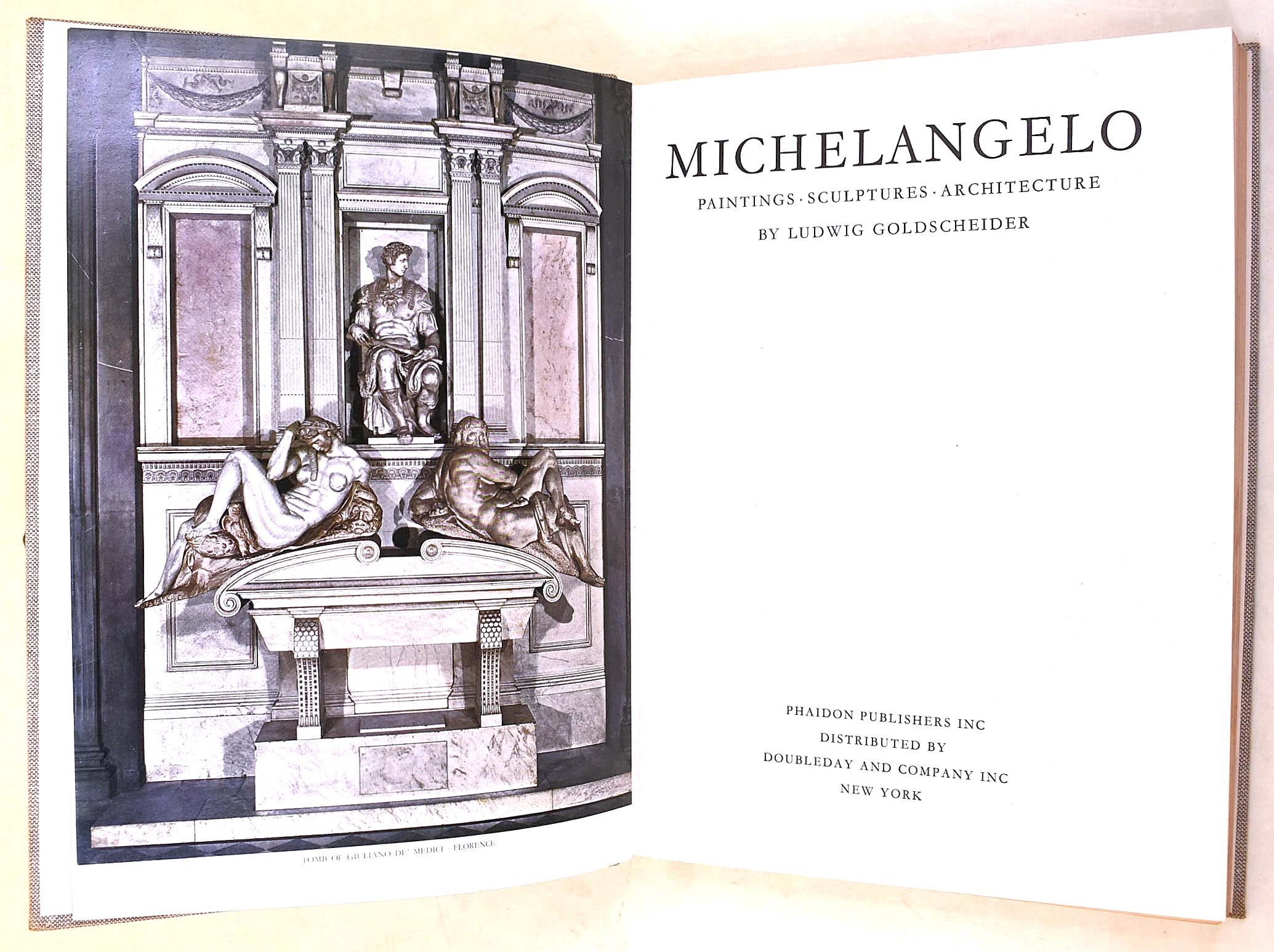Goldscheider, Ludwig: Michelangelo. Opere pittoriche, scultoree e architettoniche, 1959