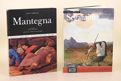 Mantegna, L’opera completa, 1967; Segantini, L’opera completa, 1973