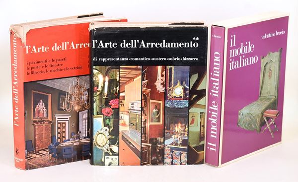 Brosio, Valentino: Il mobile italiano, 1971 / L’Arte dell’Arredamento, 1963