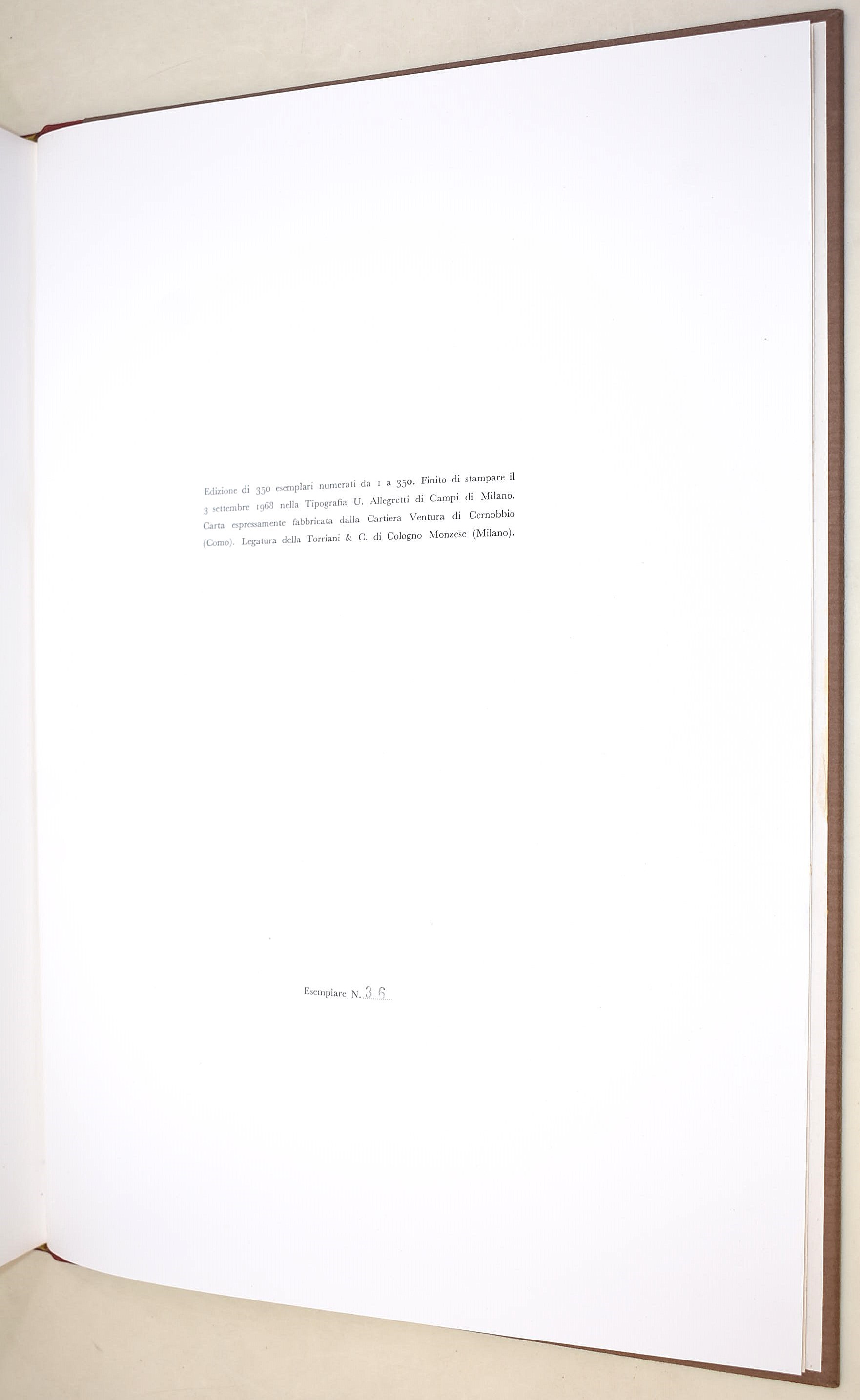 Giovanni Carnovali, Disegni - Edizione del 1968