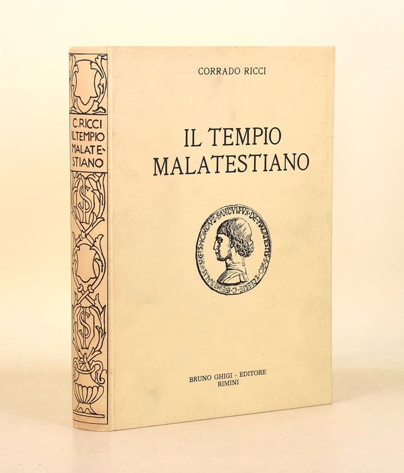 Corrado Ricci, Il tempio Malatestiano, 1974, Edizione illustrata