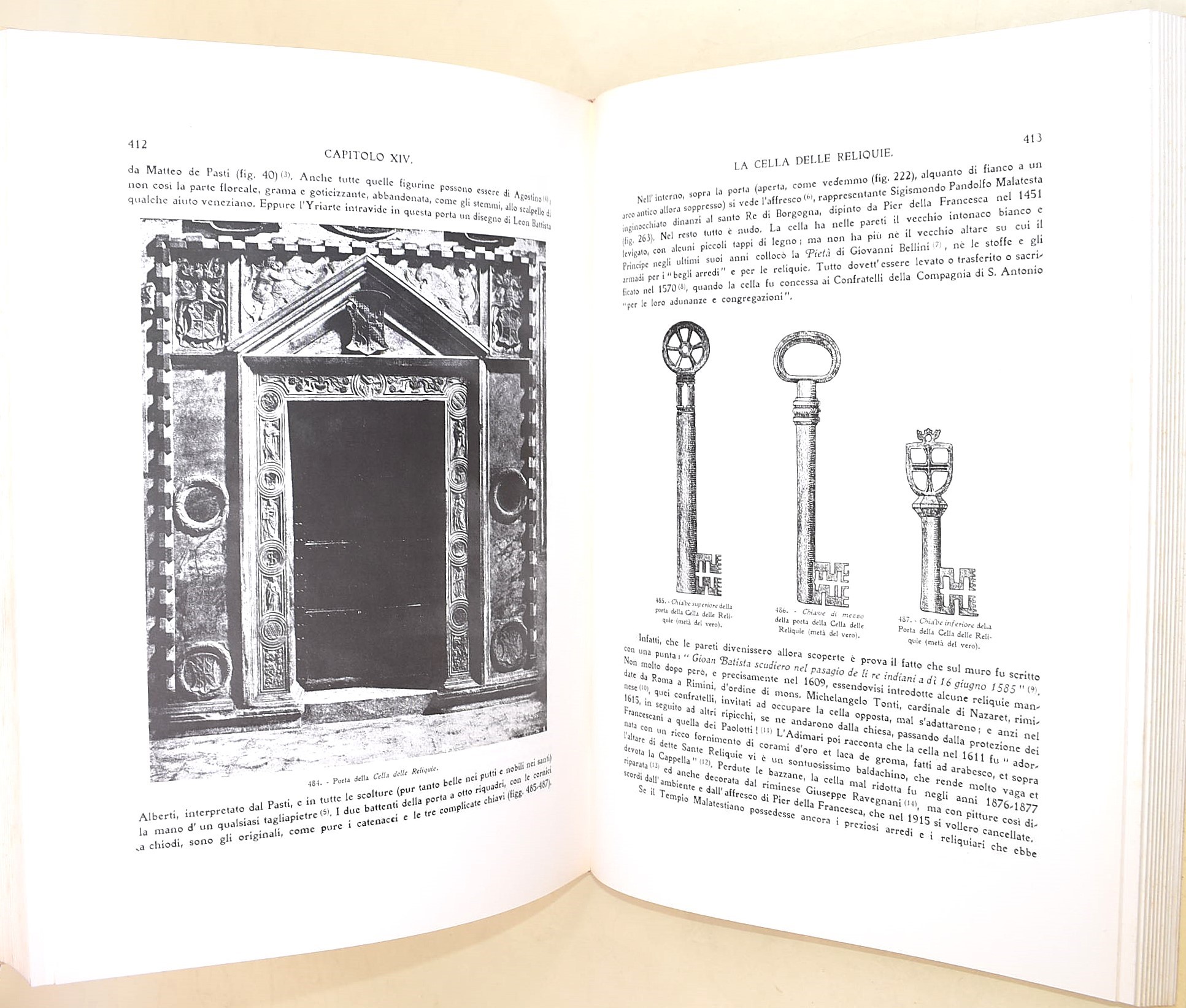 Corrado Ricci, Il tempio Malatestiano, 1974, Edizione illustrata