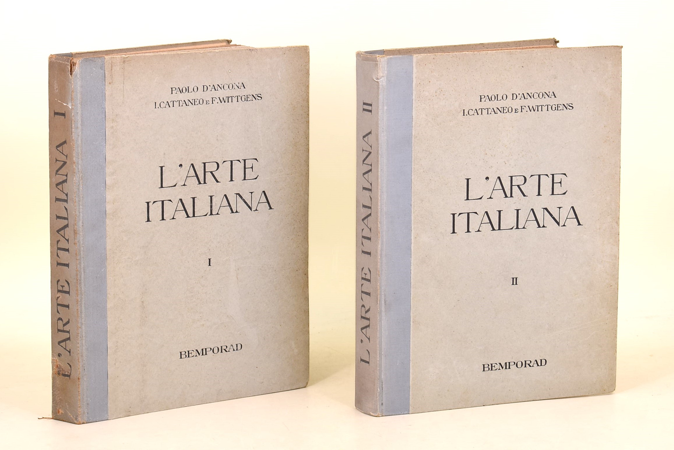 Mottini, G. Edoardo: Storia dell’arte italiana, 2 volumi, 1956; L’Arte Italiana, 2 volumi, 1931; ...