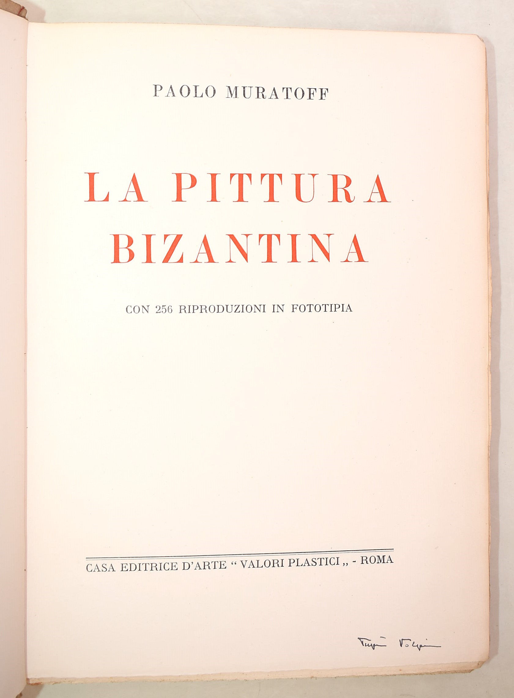Casa Editrice 'Valori Plastici', Opere dedicate alla Storia dell'Arte Italiana ed Europea, 5 volu...