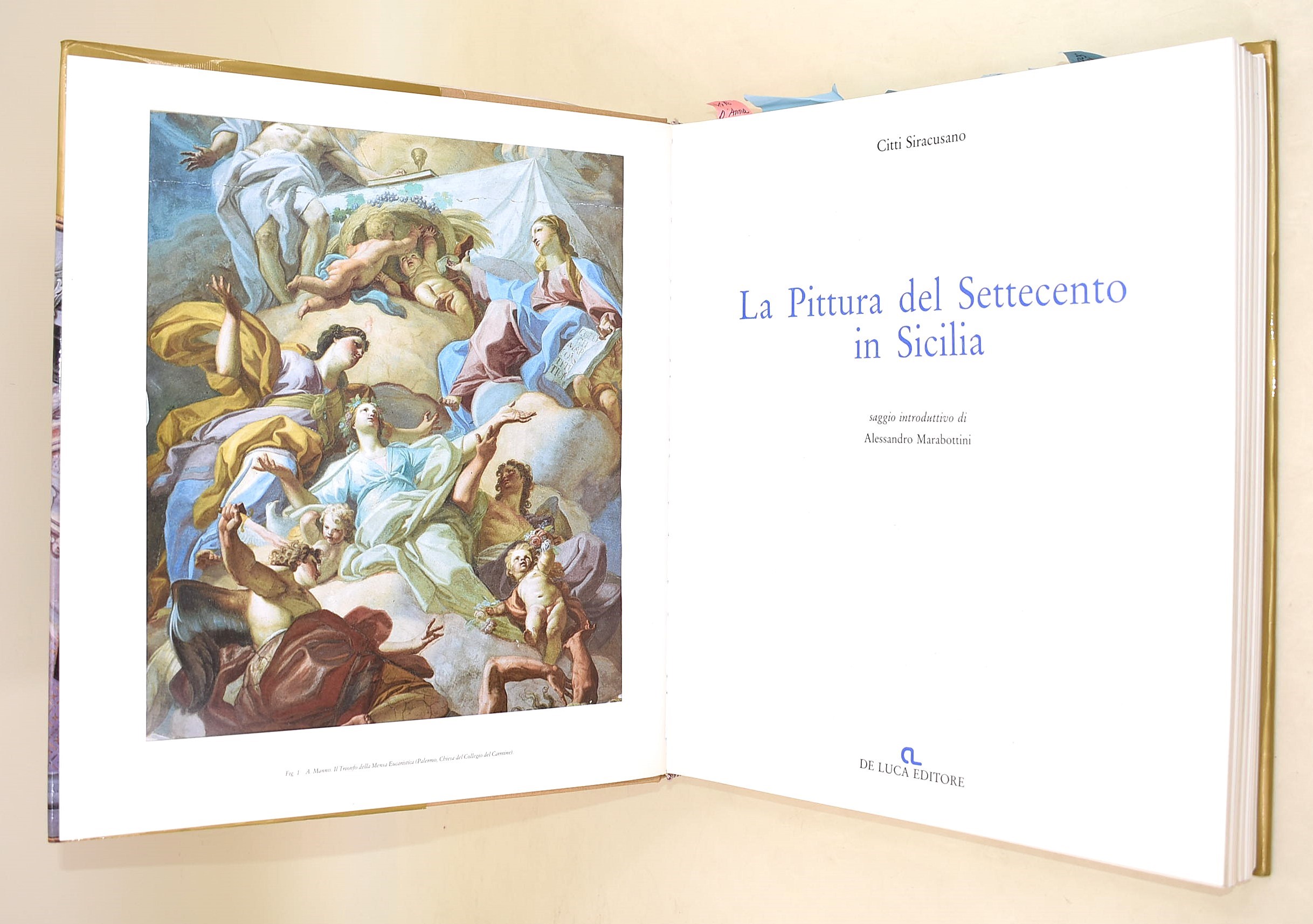 Siracusano, Citti: La pittura del Settecento in Sicilia, 1986 - Edizione illustrata con cofanetto
