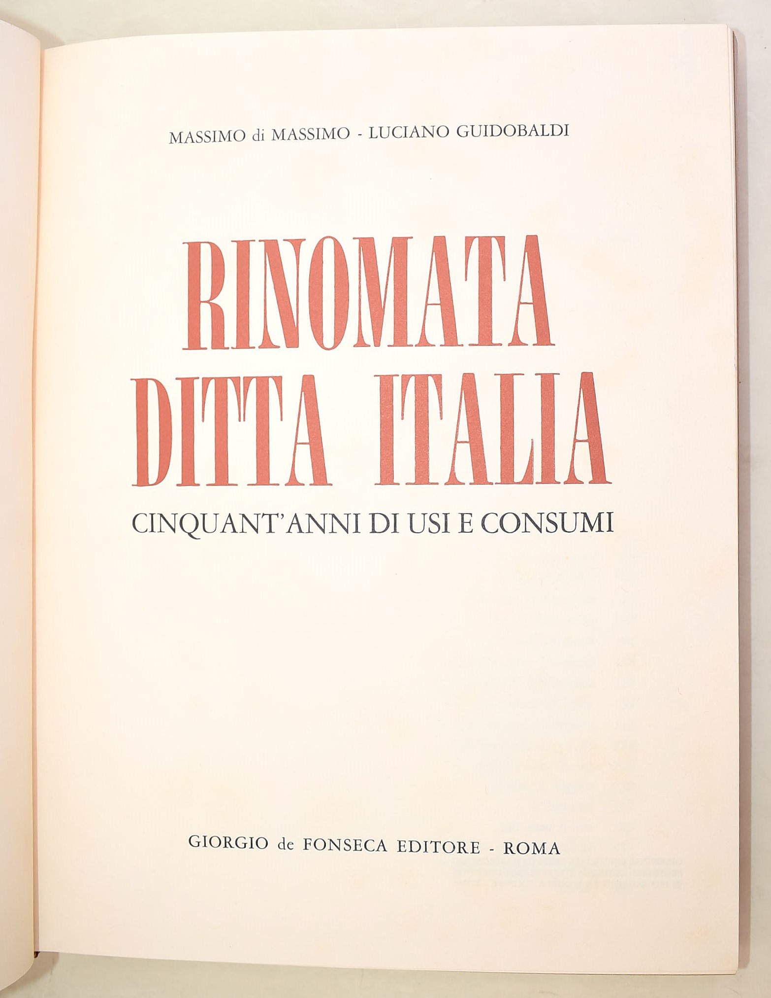 Varie pubblicazioni sull'arte italiana, 5 volumi