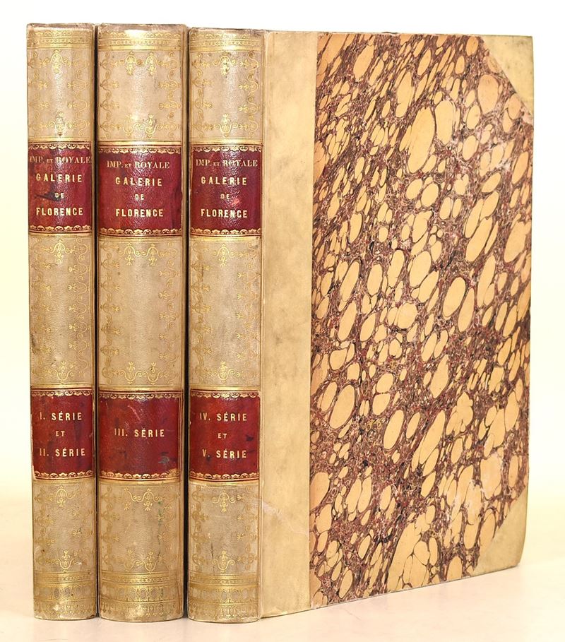 Imp. et Royale Galerie de Florence dessinée parle professeur Gozzini et gravée par le chevalier P...