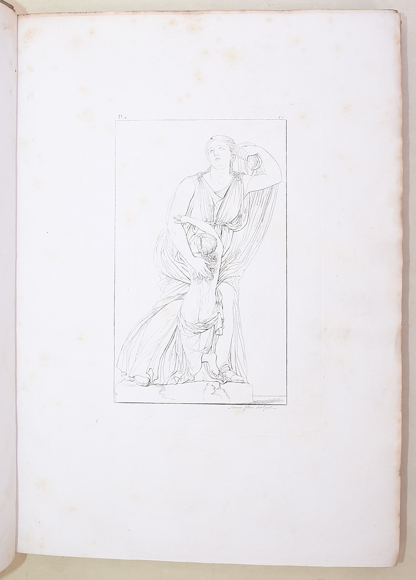 Imp. et Royale Galerie de Florence dessinée parle professeur Gozzini et gravée par le chevalier P...