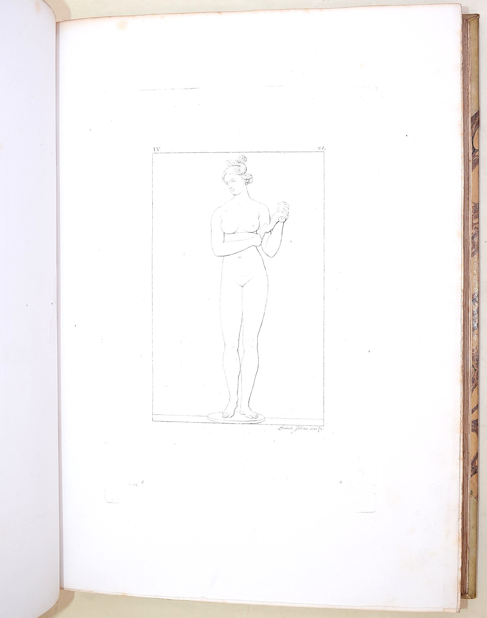 Imp. et Royale Galerie de Florence dessinée parle professeur Gozzini et gravée par le chevalier P...