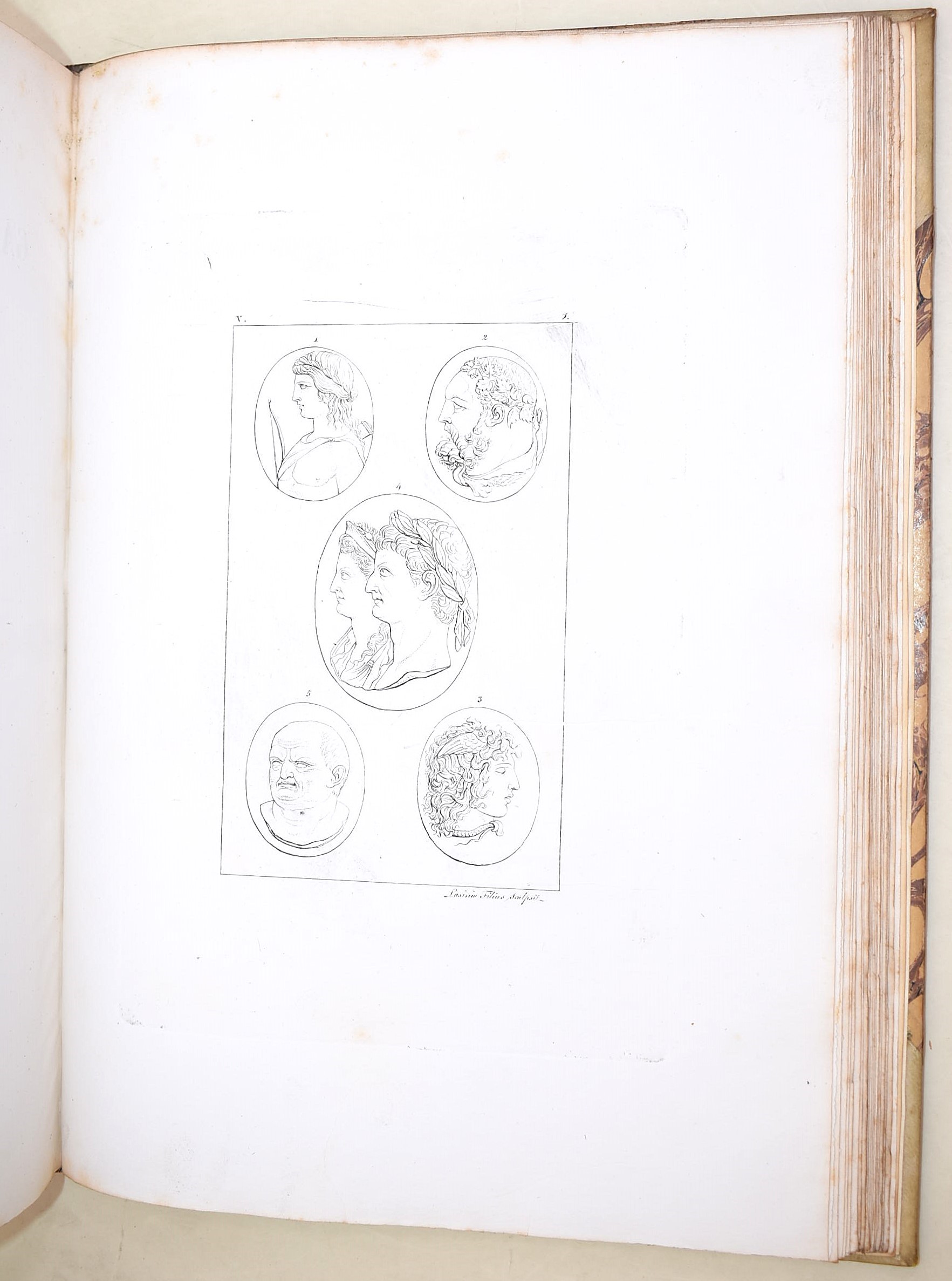 Imp. et Royale Galerie de Florence dessinée parle professeur Gozzini et gravée par le chevalier P...