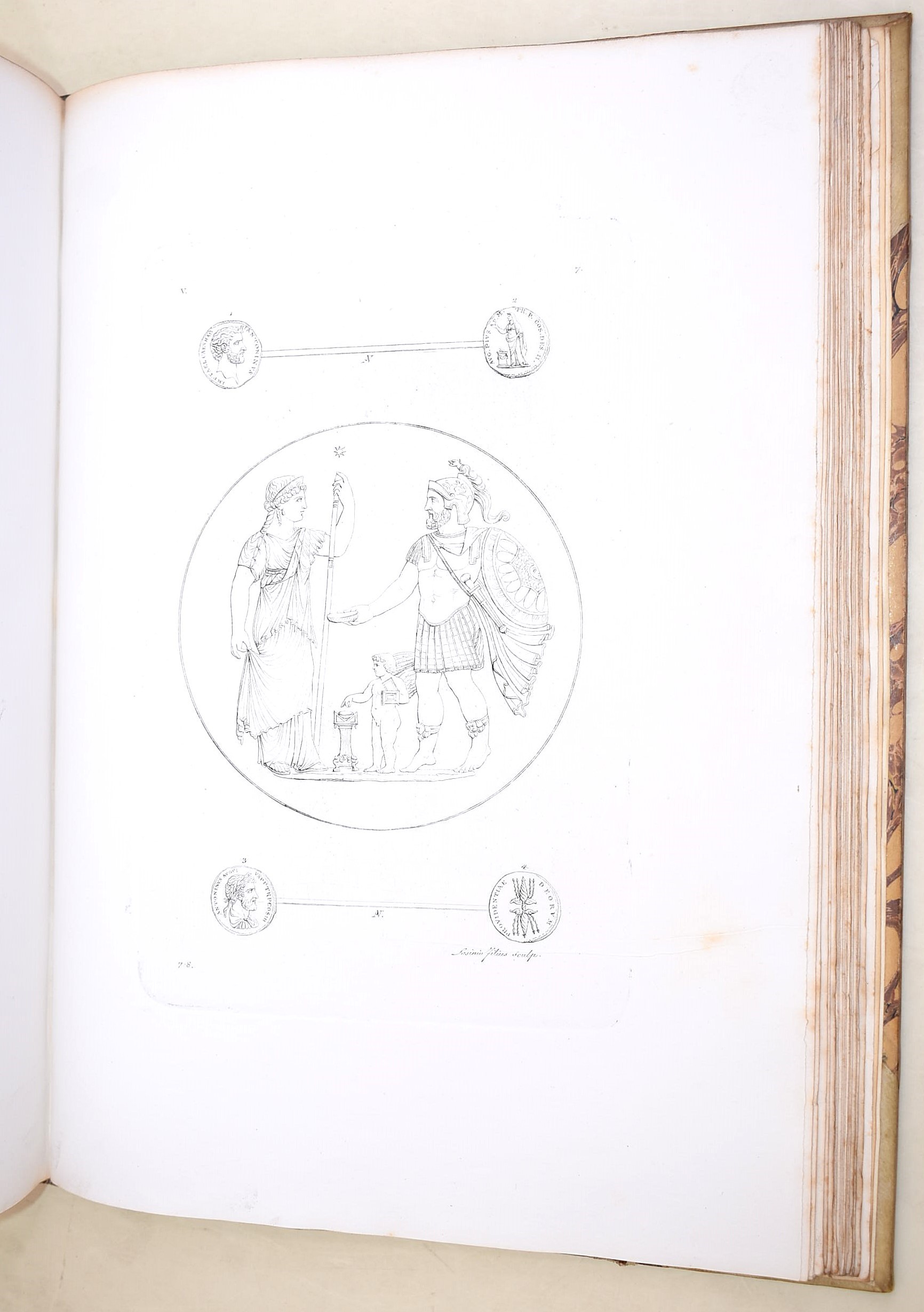 Imp. et Royale Galerie de Florence dessinée parle professeur Gozzini et gravée par le chevalier P...