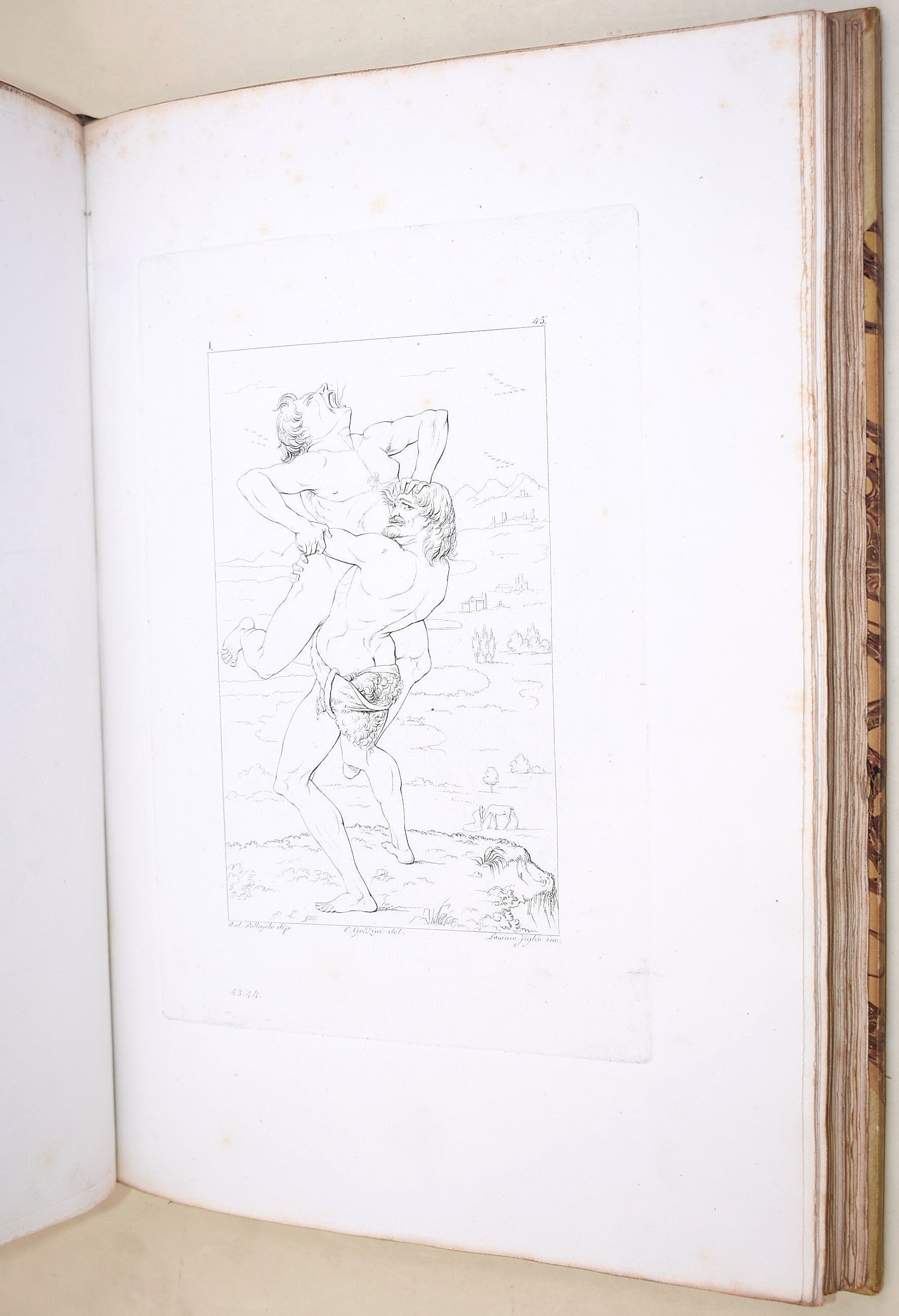 Imp. et Royale Galerie de Florence dessinée parle professeur Gozzini et gravée par le chevalier P...