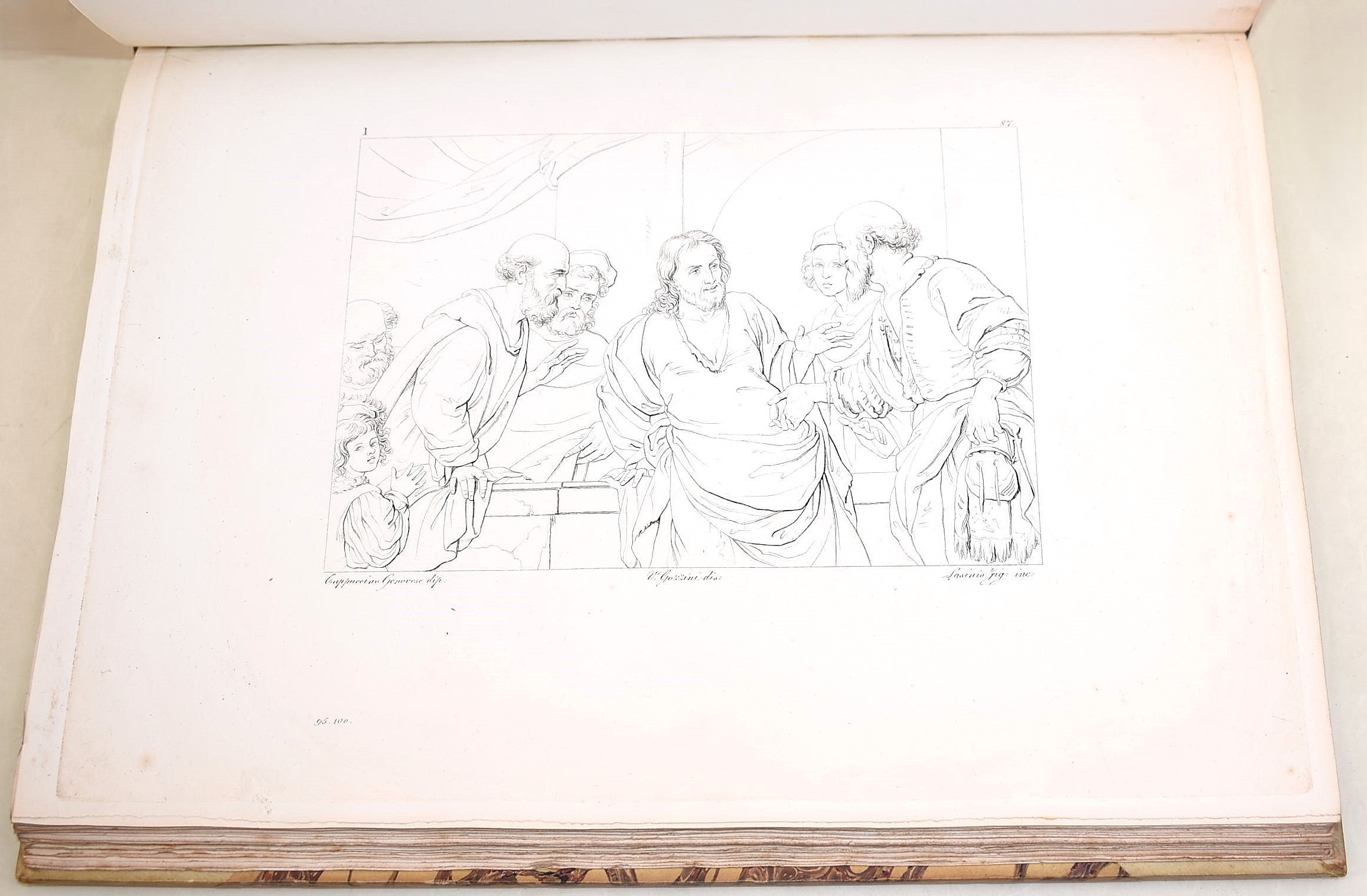Imp. et Royale Galerie de Florence dessinée parle professeur Gozzini et gravée par le chevalier P...